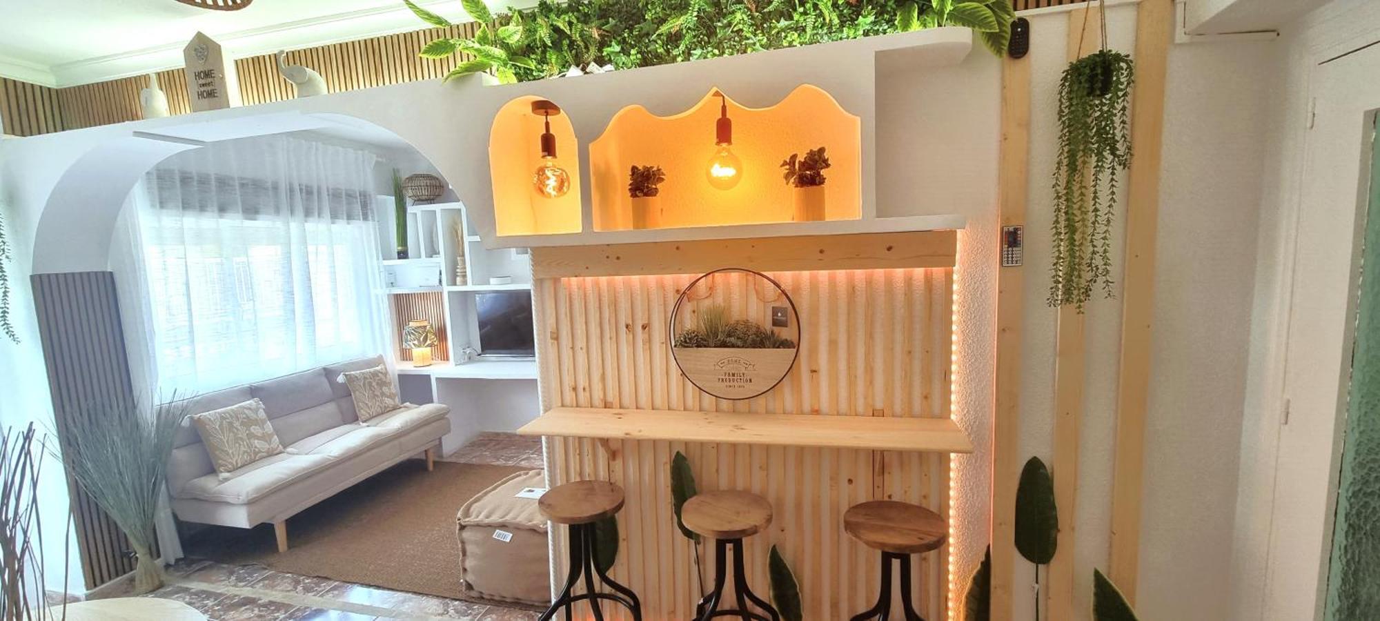 Wabi Beach Home - Frente Al Mar Con Aire Acondicionado Águilas Екстериор снимка